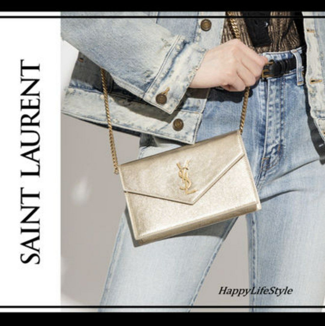 YSL Cassandre Envelope Chain Wallet YSL Cassandre Envelope Chain Wallet