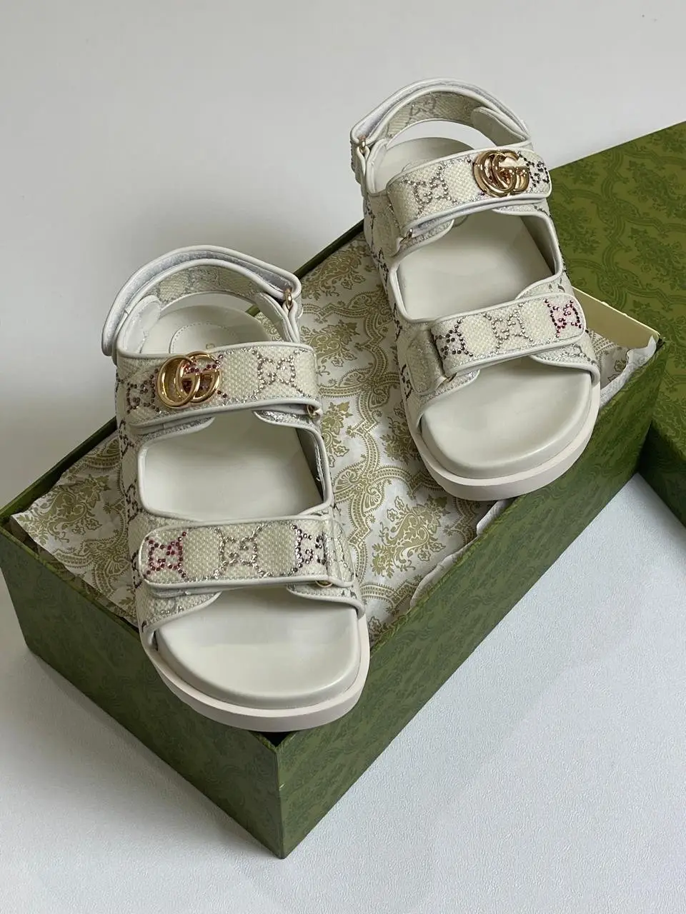 GUCCI Women's Double G Sandal GUCCI Women's Double G Sandal