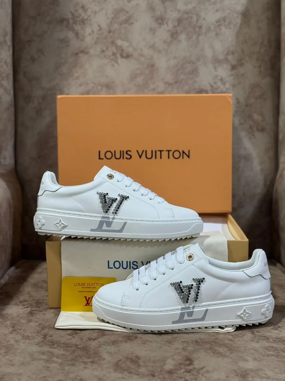 Louis Vuitton Rhinestone Embellished Shoes Louis Vuitton Rhinestone Embellished Shoes