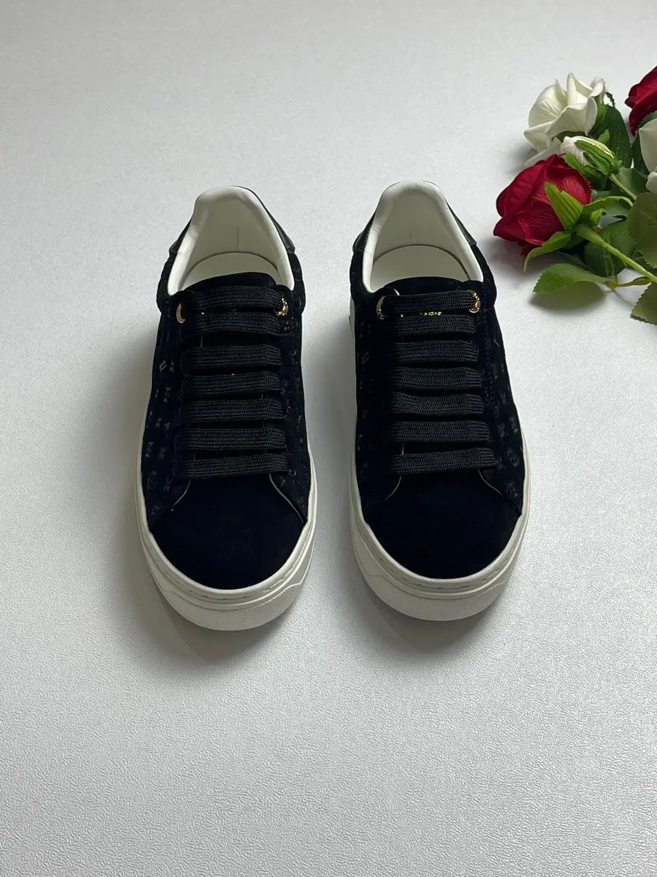 Louis Vuitton Suede Leather Sneakers Louis Vuitton Suede Leather Sneakers