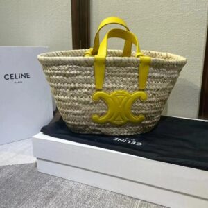 CELINE Teen Triomphe Basket Bag