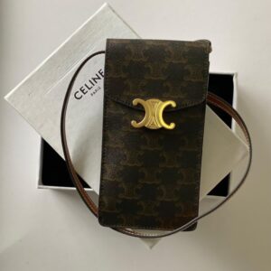 CELINE Vertical Phone Pouch