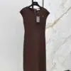 YSL Shoulder Frill Dress