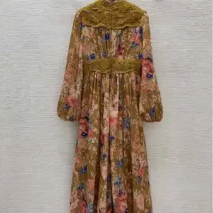 Zimmerman Plunge Neckline Mini Dress