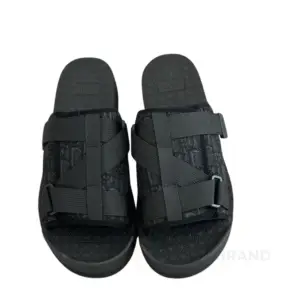 DIOR Alpha Black Slippers For Men