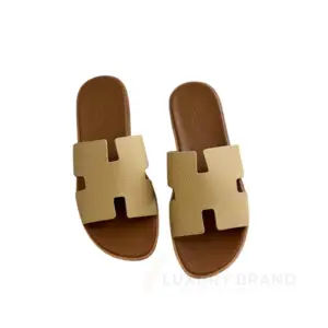 HERMES Izmir Sandal Luxury Brown For Women