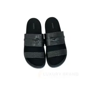 HERMES Flux Leather Sandals