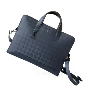 Montblanc Embossed Logo Cabin Trolley in Blue