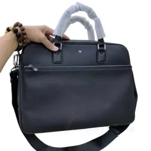 Montblanc Black Sartorial Medium Document Bag