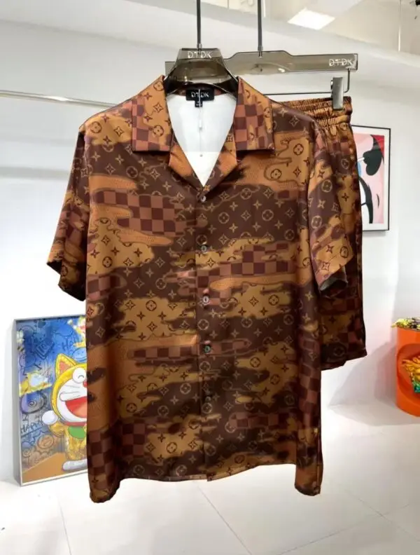 Louis Vuitton Hawaii Shirt and Short Set