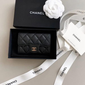 CHANEL Classic Quilted Card Holder