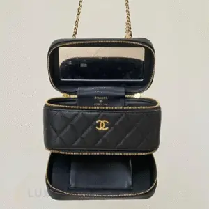 CHANEL Quilted Vanity Case Bag