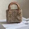 DIOR Mini Tote Bag in Oblique Jacquard