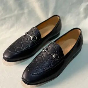 Gucci Leather Horsebit Loafer