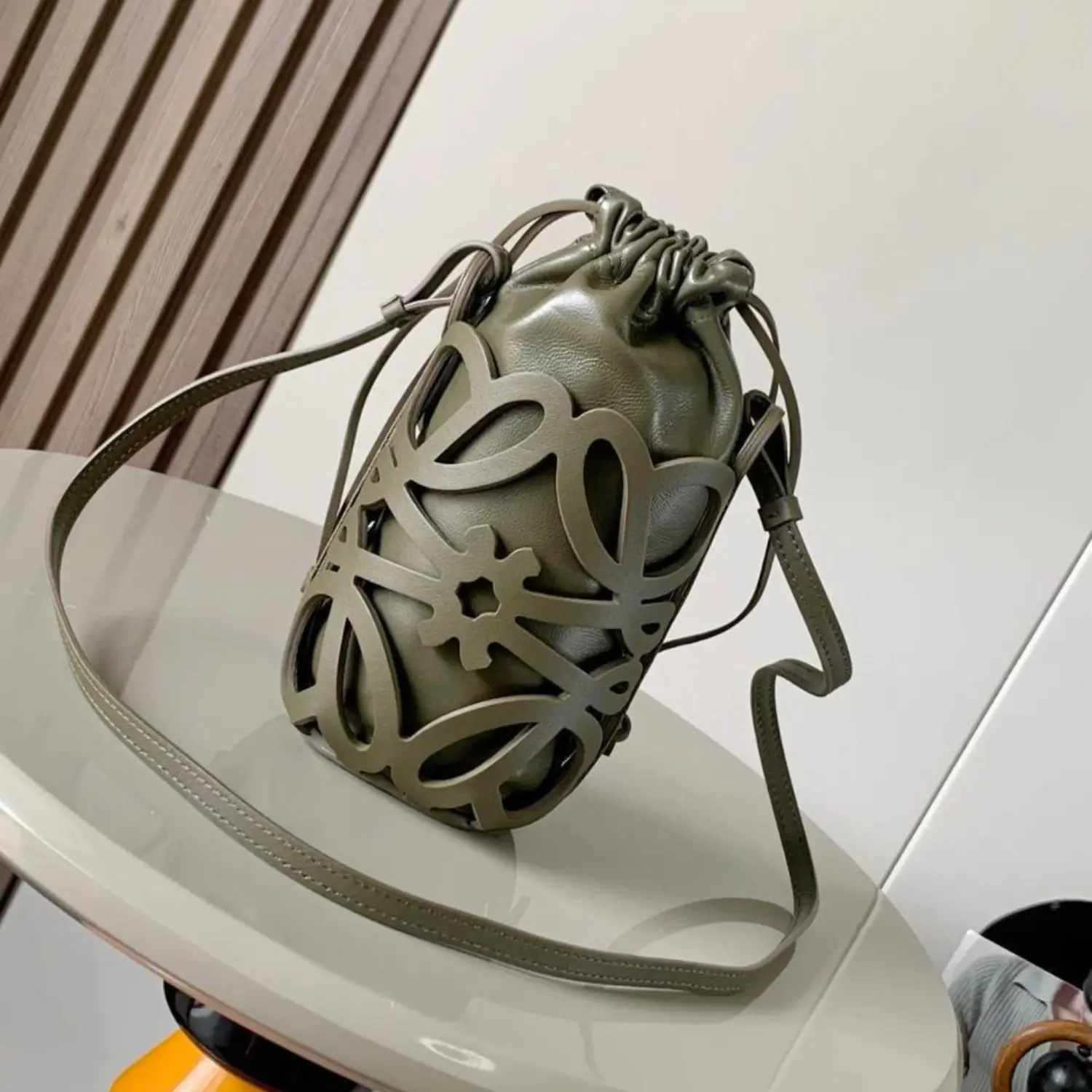 LOEWE Anagram Cut-out Pocket Bag LOEWE Anagram Cut-out Pocket Bag