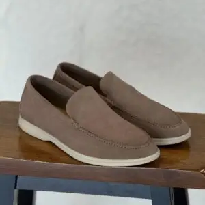 LORO PIANA Suede Loafers