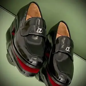 CHRISTIAN LOUBOUTIN Shiny Loafers