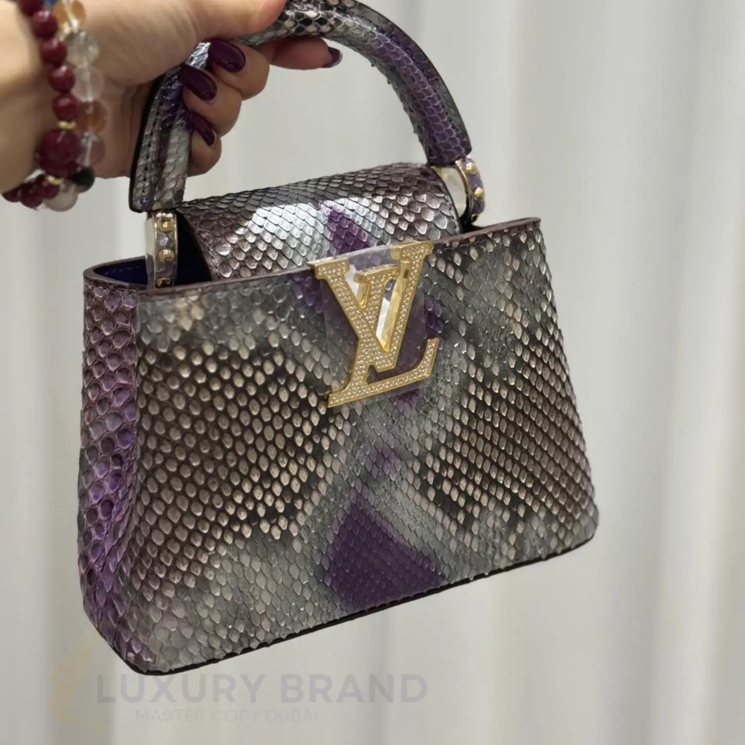 Louis Vuitton Capucines Strikes Bag Louis Vuitton Capucines Strikes Bag