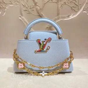 LOUIS VUITTON Capucines East-west Mini