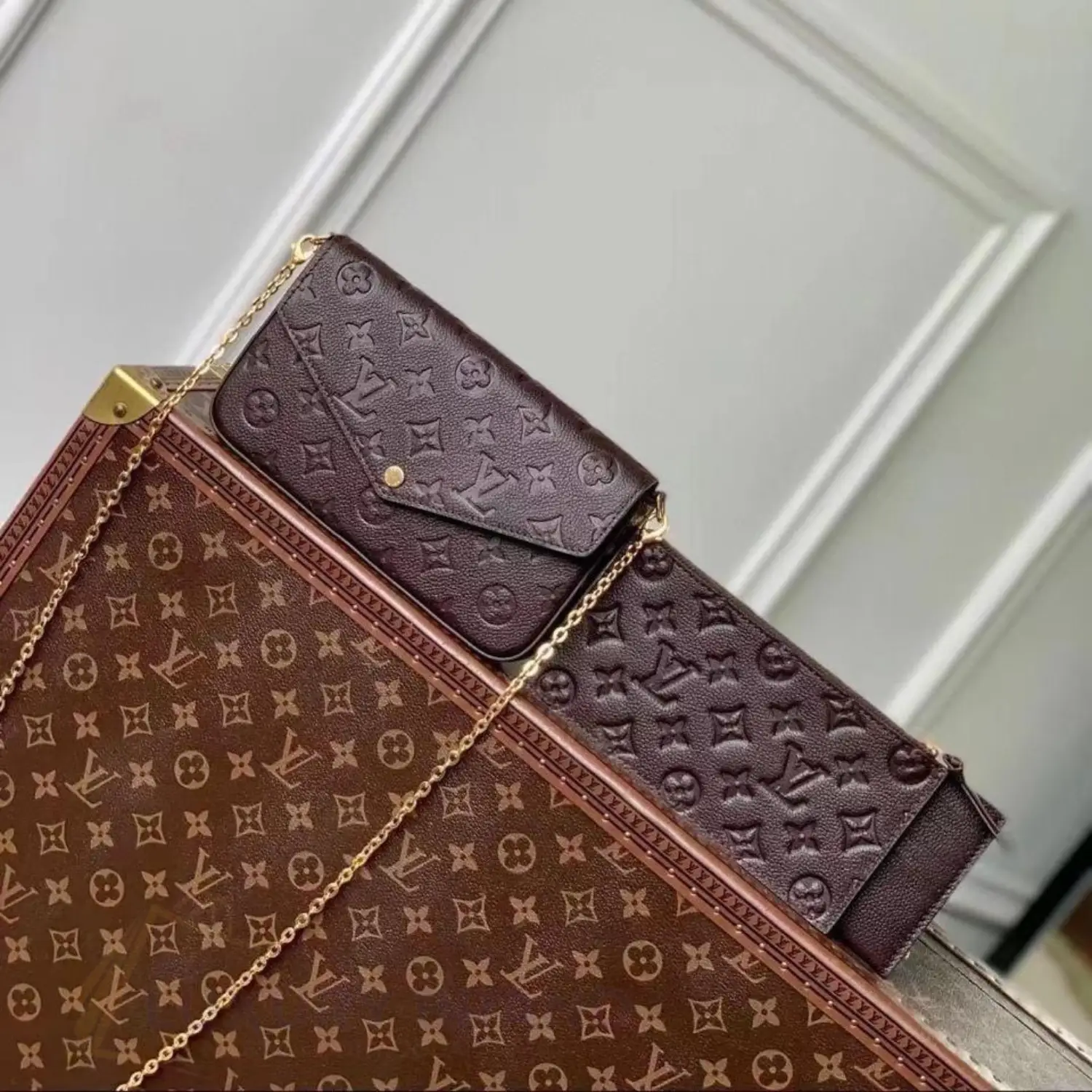 Louis Vuitton Felicie Wallet Monogram Louis Vuitton Felicie Wallet Monogram