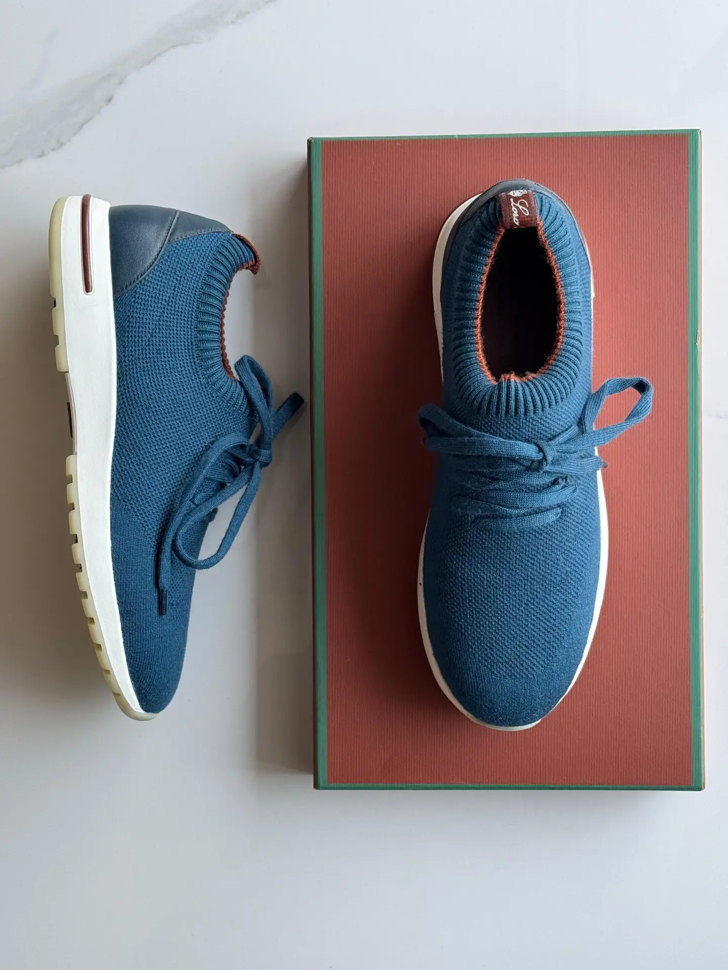 Loro Piana Flexy Walk Leather Sneakers Loro Piana Flexy Walk Leather Sneakers