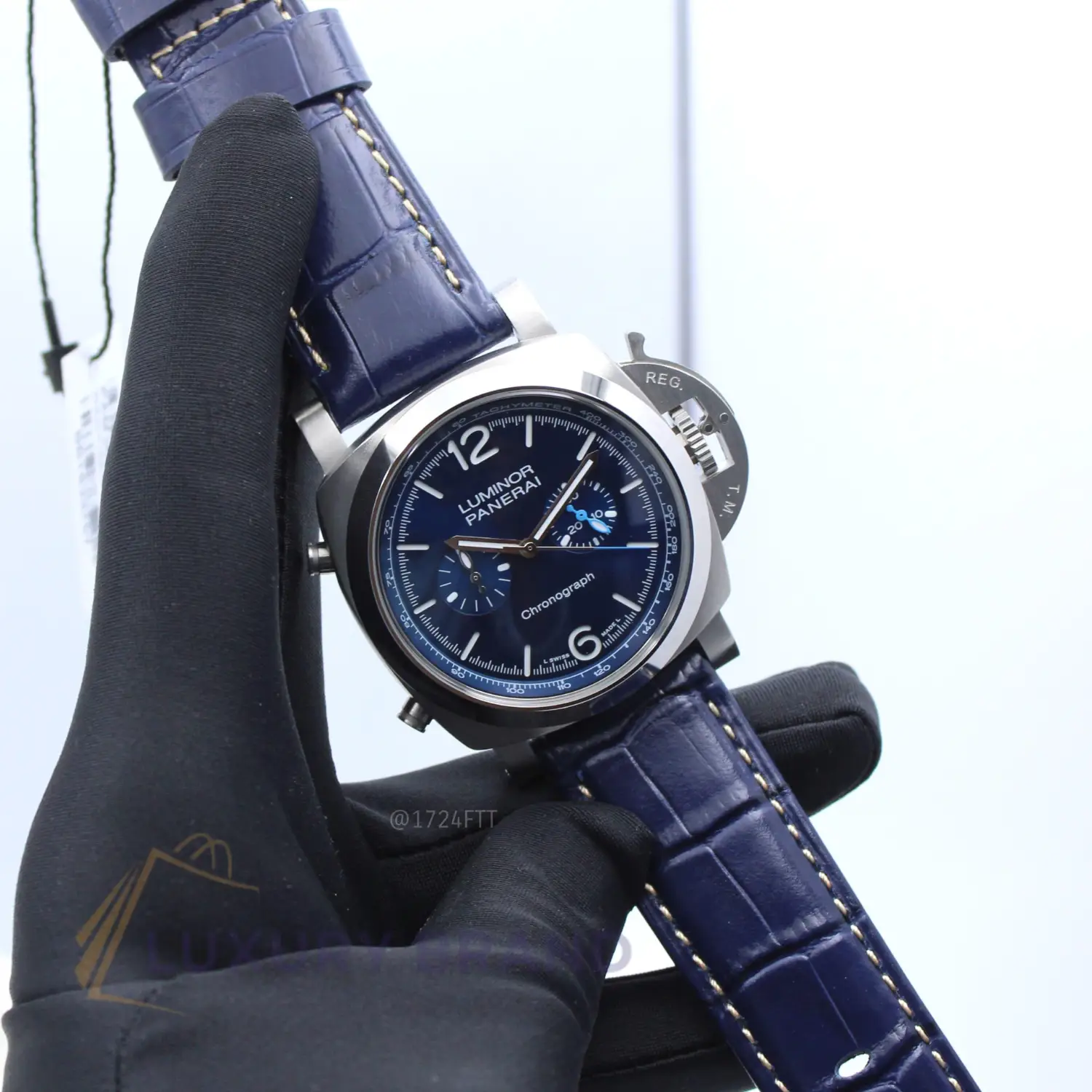 Luminor Panerai Chrono Luna Rossa Titanium Watch Luminor Panerai Chrono Luna Rossa Titanium Watch