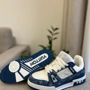 LOUIS VUITTON Monogram Denim Sneakers