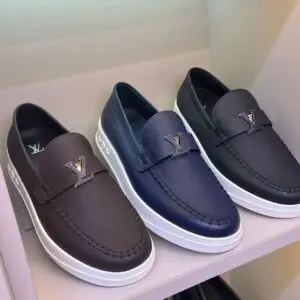 Louis Vuitton Leather Loafers