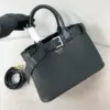 PRADA Saffiano Leather Buckle Handbag