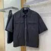PRADA Oval Square Shine Shirt