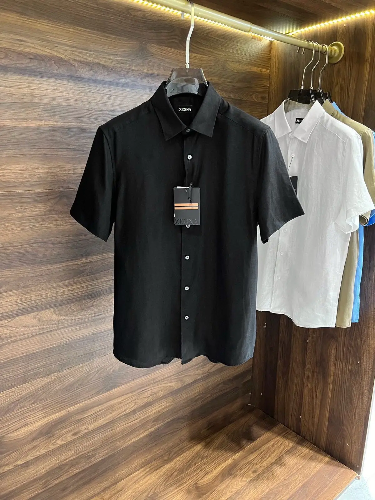 ZEGNA Solid Casual Shirt ZEGNA Solid Casual Shirt