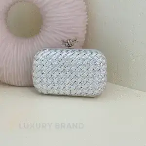 BOTTEGA VENETA Intreccio Knotted Minaudière