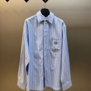 DIOR Sky Formal Stripes Shirt