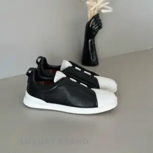 ZEGNA Triple Stitch Low Top Sneaker