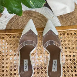 ALAIA Cœur Slingback Pumps