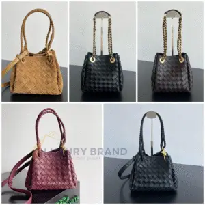 Bottega Veneta Andiamo Parachute Bag