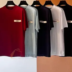 JACQUEMUS Logo-Patch Cotton T-shirt