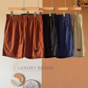 PRADA Zipper Pocket Swim Trunks