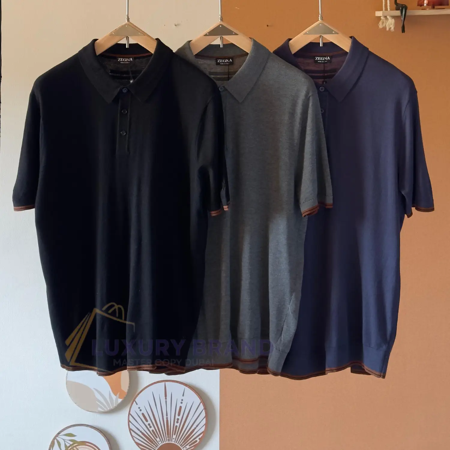 ZEGNA Super Cotton Breathable Polo Shirt ZEGNA Super Cotton Breathable Polo Shirt