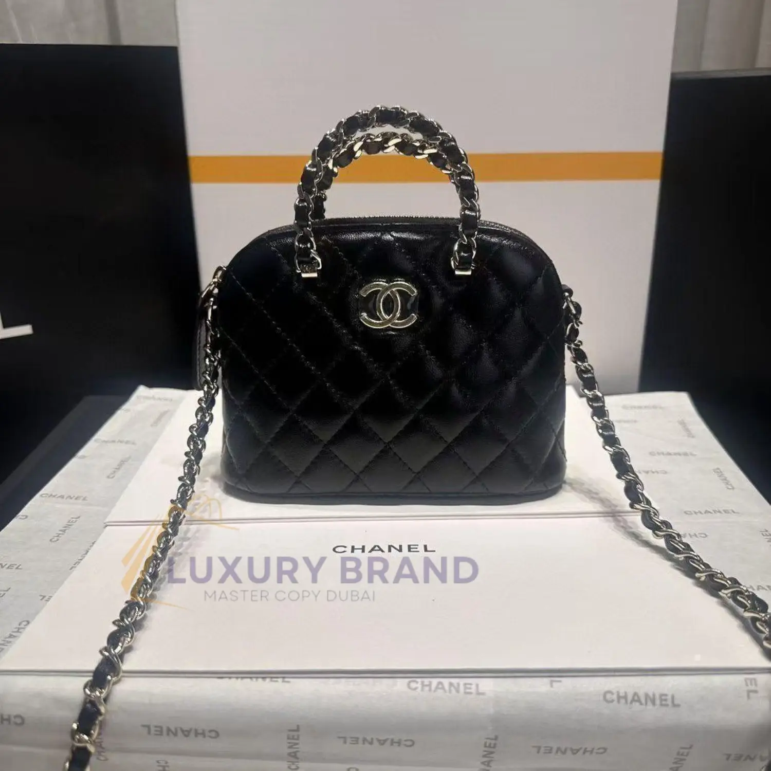 Chanel Classic Calfskin Quilted Handbag Chanel Classic Calfskin Quilted Handbag