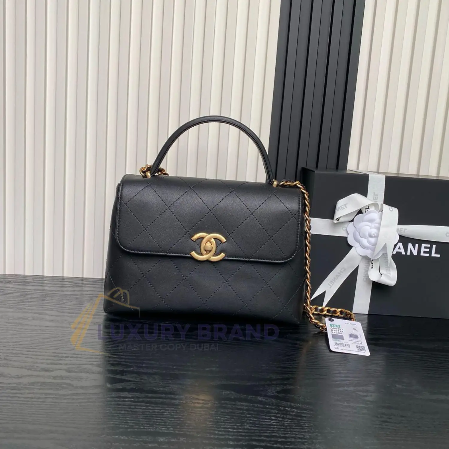 CHANEL Top Handle Flap Bag CHANEL Top Handle Flap Bag