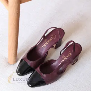 Chanel Slingback Heels