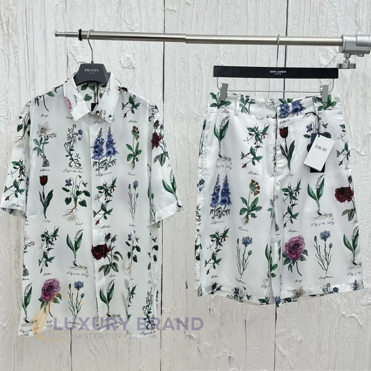 DIOR Embroidered Resort Shirt DIOR Embroidered Resort Shirt