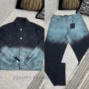 Louis Vuitton Embroidered Denim Piece