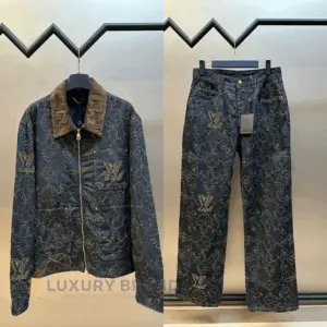 Louis Vuitton Embroidered Denim Workwear