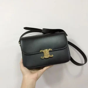 Celine Teen Triomphe Shoulder Bag Smooth Calfskin