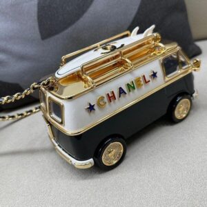 CHANEL Mini Van Minaudière – Luxury Vanity Case with CC Logo