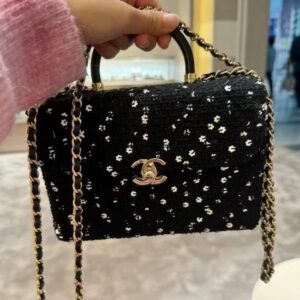 Chanel Tweed Bag – Luxury Quilted Tweed Handbag with CC Logo