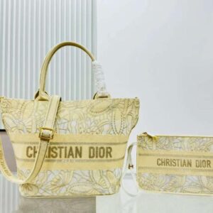 CHRISTIAN DIOR TWO WAY Elegant Style Totes