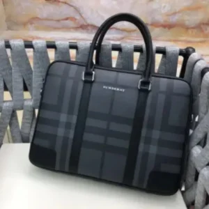 Design Ainsworth checke briefcase - Dubai Fashion LUX